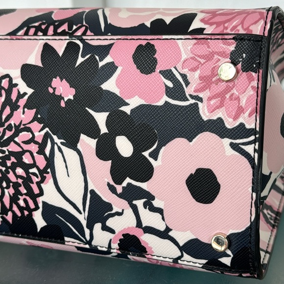Kate Spade Staci Floral Satchel Bag EUC - Picture 6 of 16